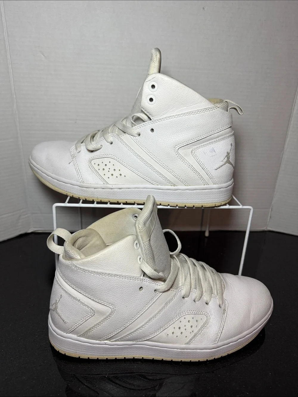 Jordan Flight Legend Triple White Men's Sneakers Size 9